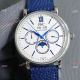 Swiss Copy IWC Portofino Perpetual Calendar Cal.82650 Watches Blue Leather Strap (2)_th.jpg